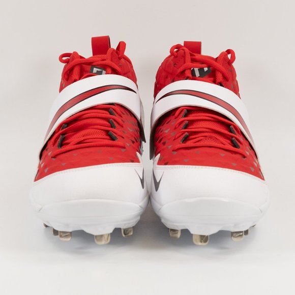 Nike Force Air Trout 6 Pro 'University Red' AR9815-600 Metal Baseball Cleats - Picture 6 of 10